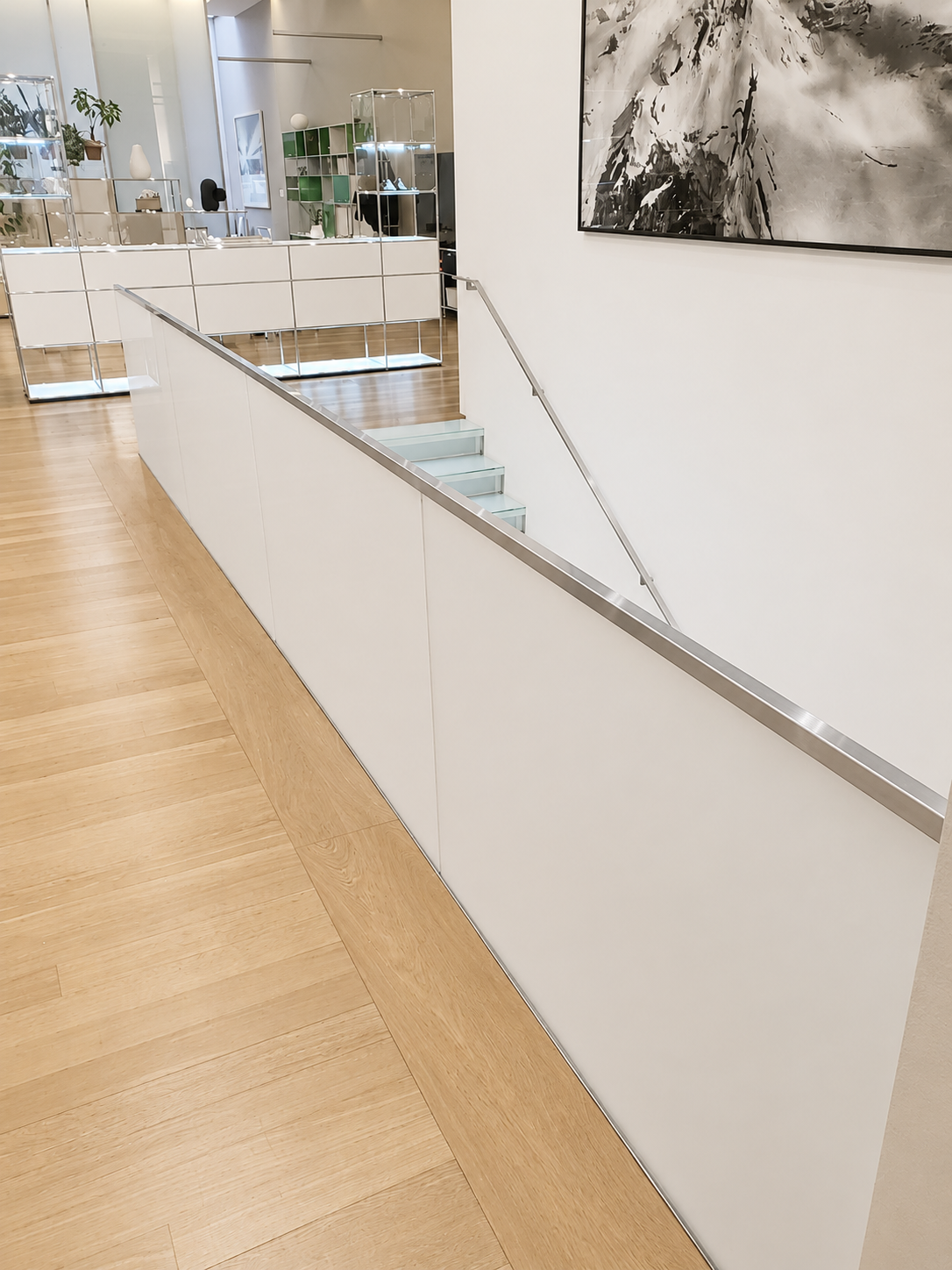 Modern Glass Railing System